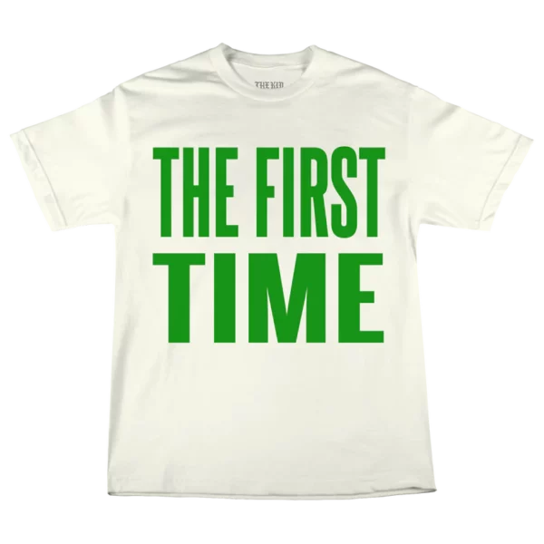 The First Time Logo Block Tee