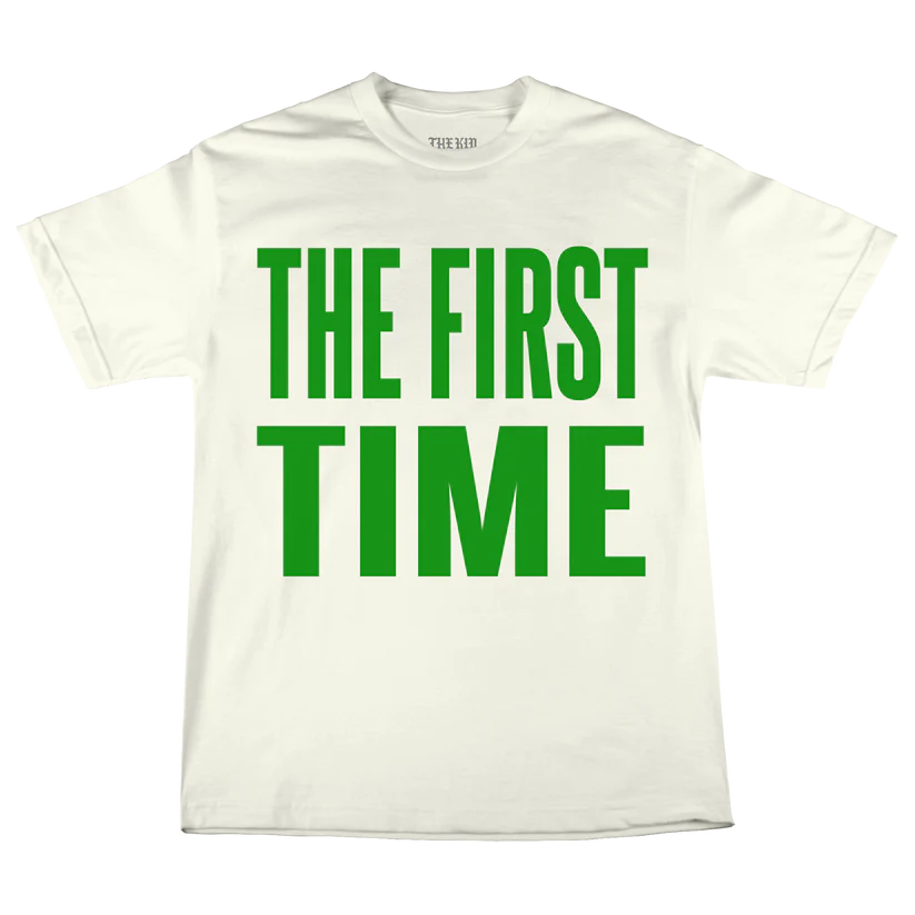 The First Time Logo Block Tee