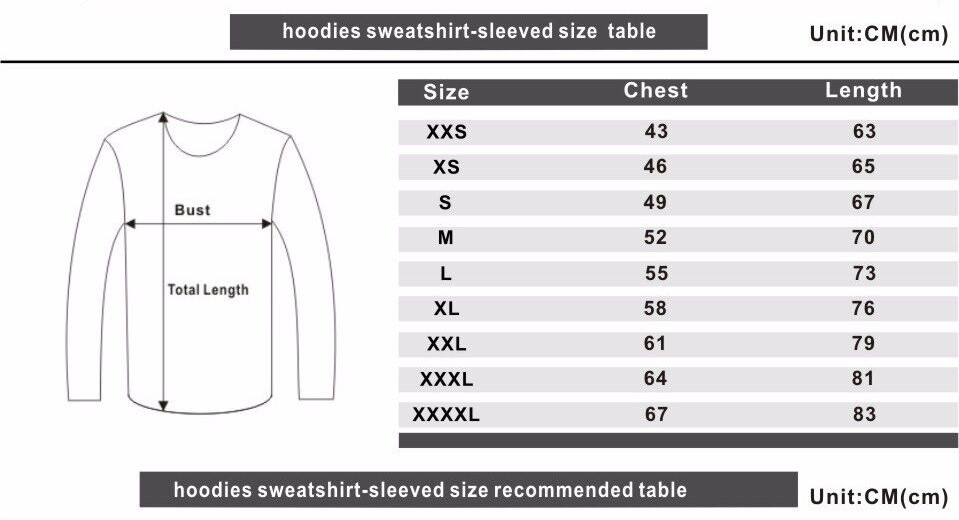 the kid laroi sweat shirts chart